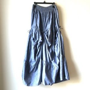 Denim & Supply Ralph Lauren Long Skirt with Bows
